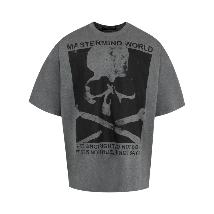 Mastermind Poster Short-Sleeve Tee "Top Grey"
