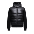 Moncler Padded Wool Zip-Up Hoodie "Black"