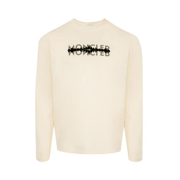 Moncler Long-Sleeve T-Shirt "Natural"