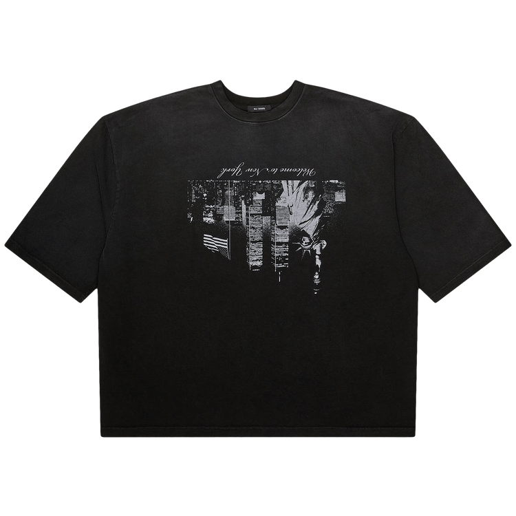 Willy Chavarria Welcome To NY Buffalo Tee "Black"
