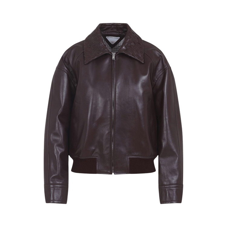 Bottega Veneta Leather Blouson "Jam"