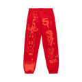 Sp5der X-Ray Sweatpant "Red"