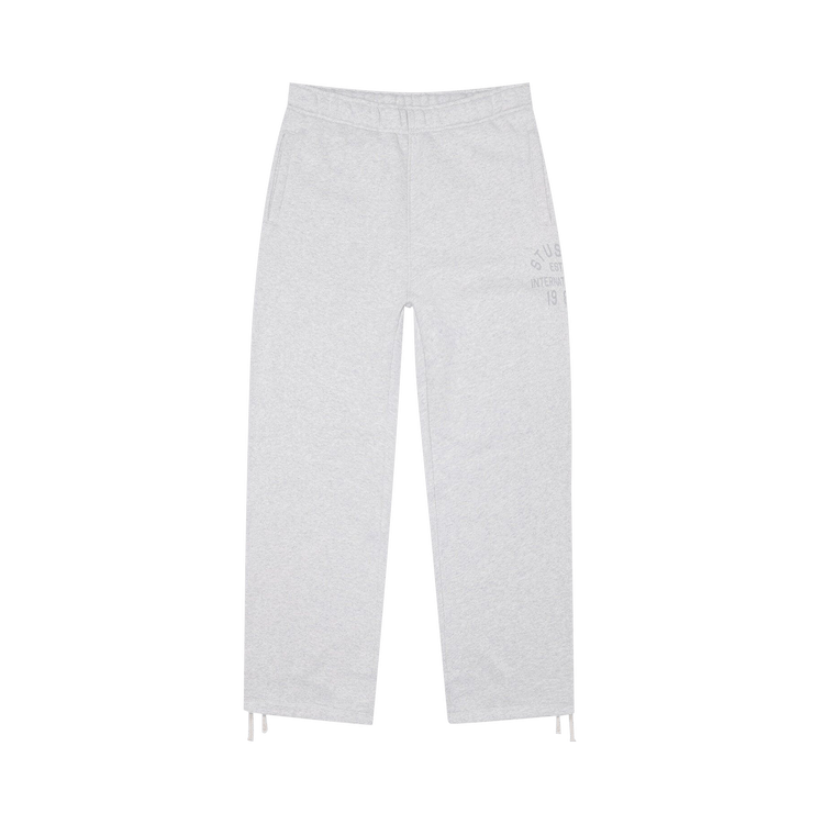 Stussy Established Fleece Pant "Ash Heather"