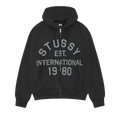 Stussy Established Zip Hoodie "Black"