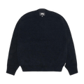 Stussy Exposed Seam Crew "Black"