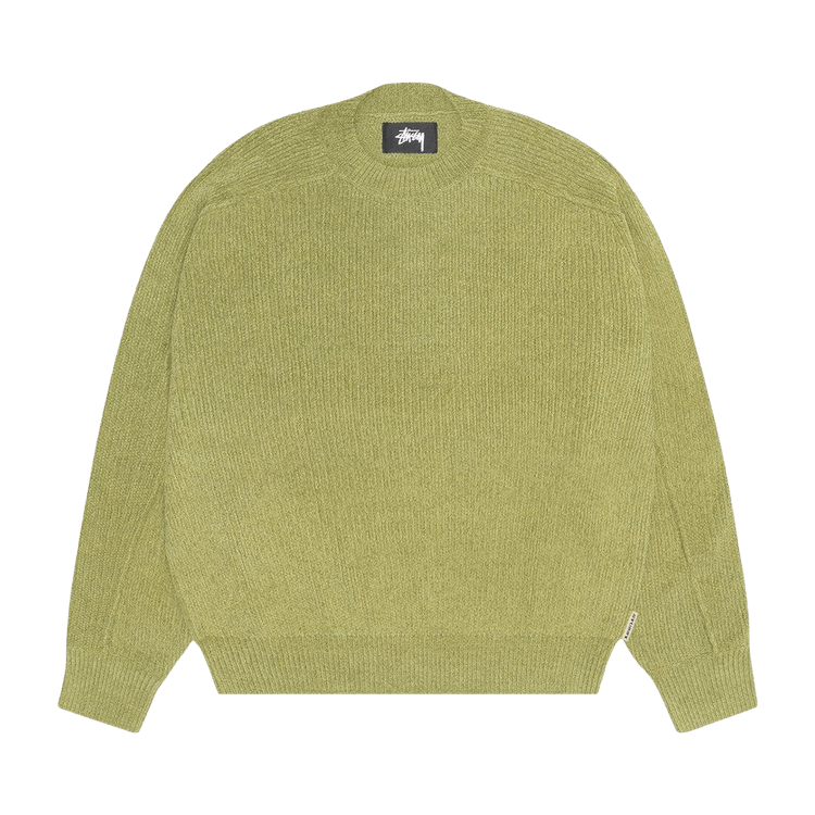 Stussy Exposed Seam Crew "Green"