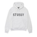 Stussy Felt Applique Hoodie "Ash Heather"