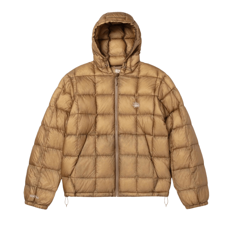 Stussy Midweight Hooded Puffer "Khaki"