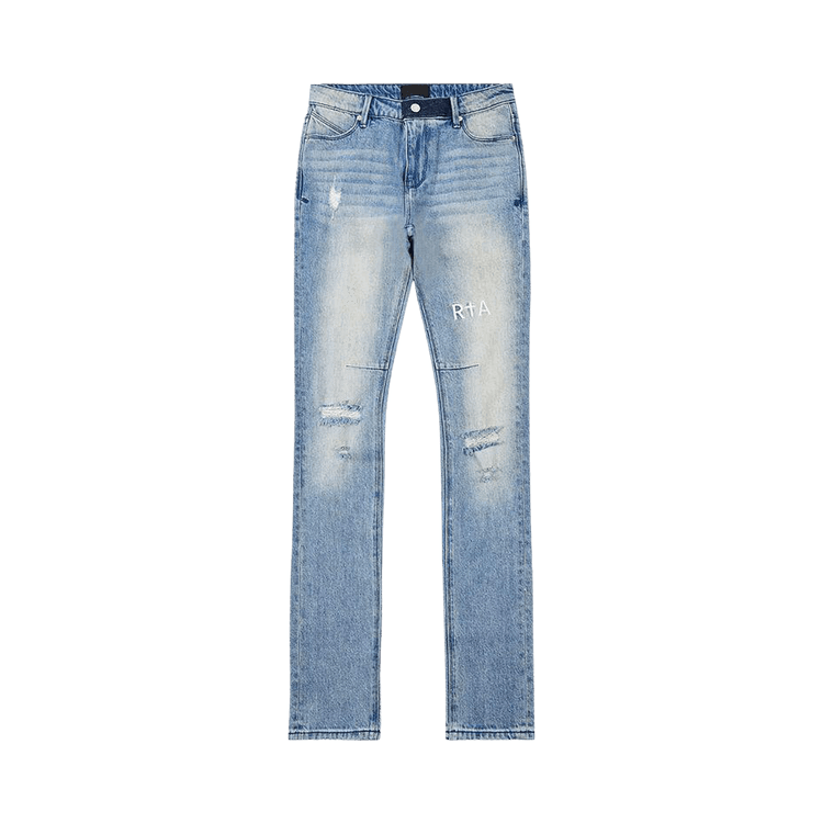 RtA Haze Triple Cross Bryant Denim "Blue"