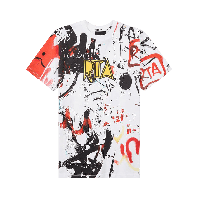 RtA Liam Graffiti Tee "White"