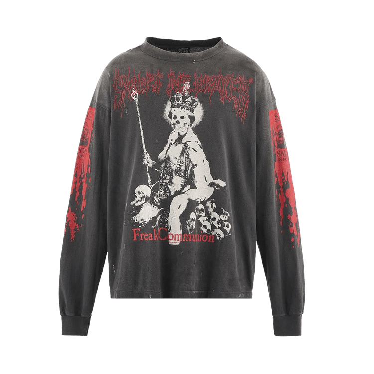 SAINT Mxxxxxx Saint is a Kiss Tee "Black"