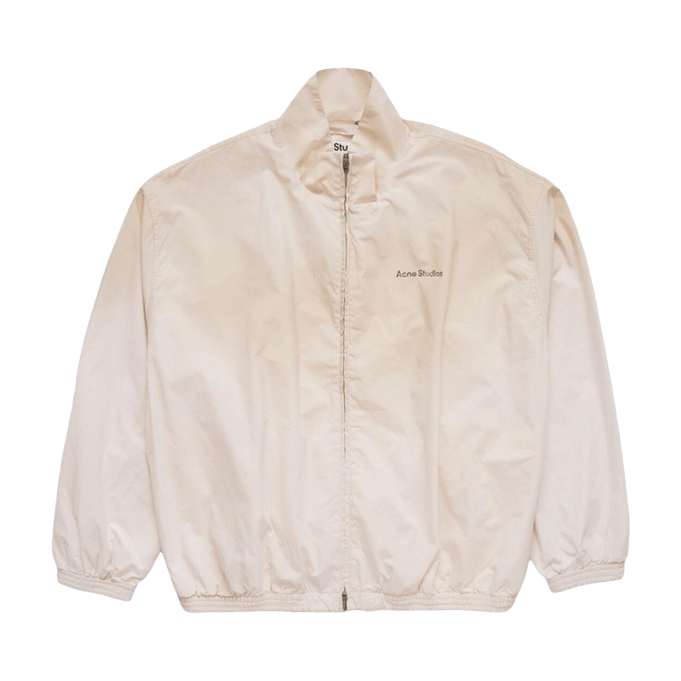 Acne Studios Logo Zipper Jacket "Dusty White"