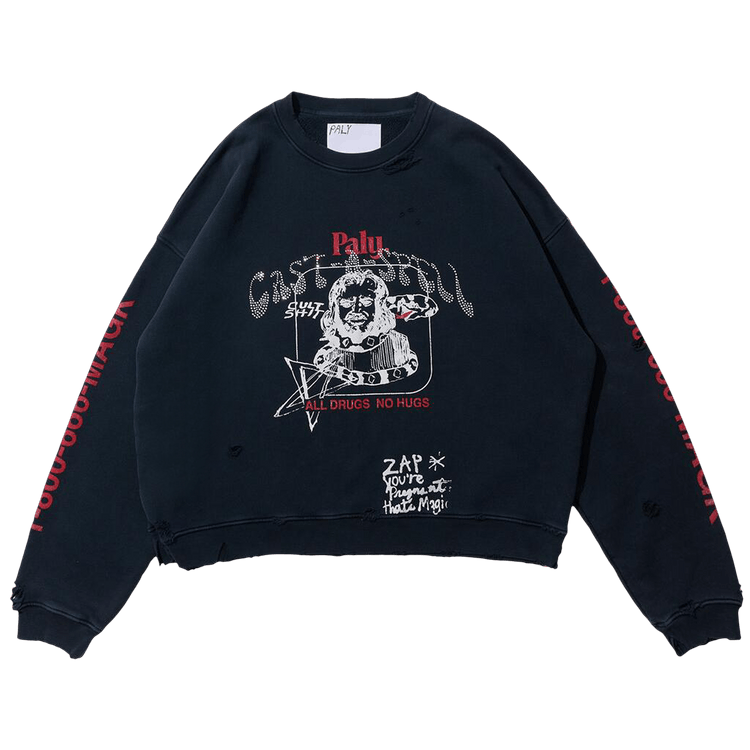 Paly Hollywood Cast A Spell Sweatshirt "Black"