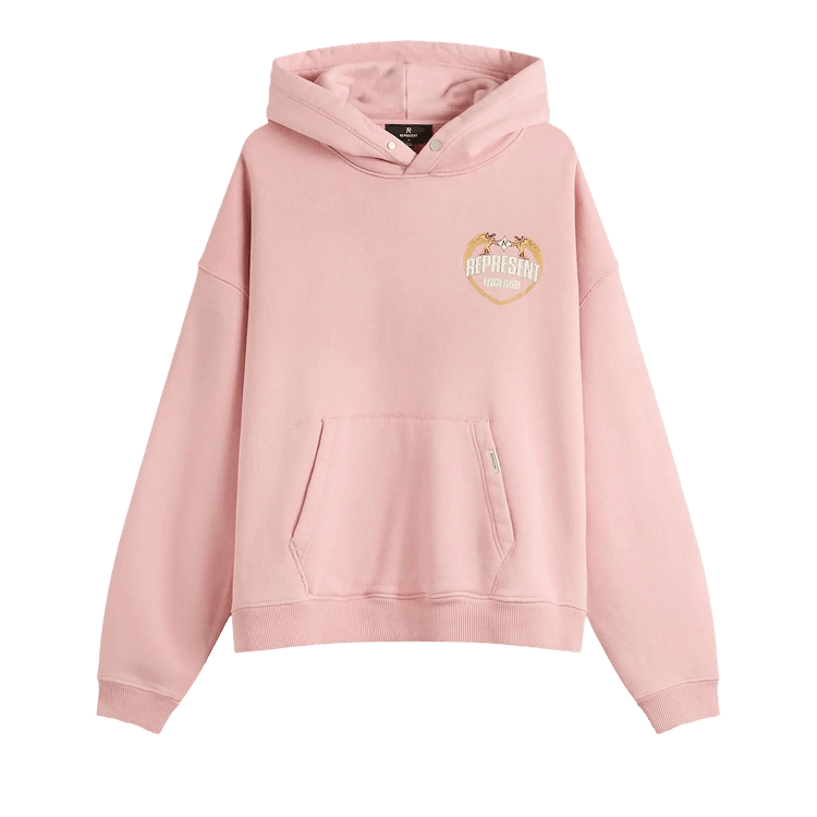 Represent Clo Angel Border Hoodie "Quartz"