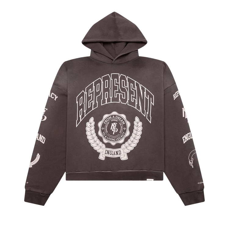 Represent Clo Legacy Crest Hoodie "Nero"