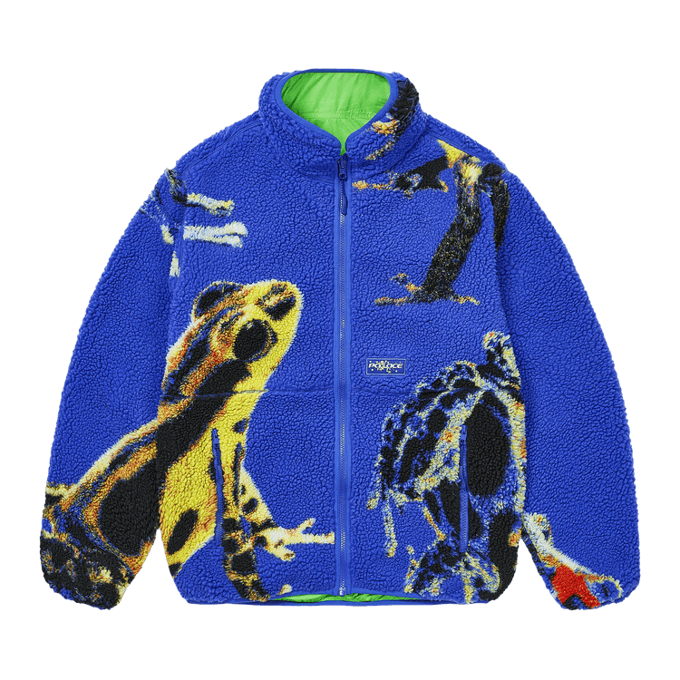 Palace Frogger Reversible Fleece "Blue"