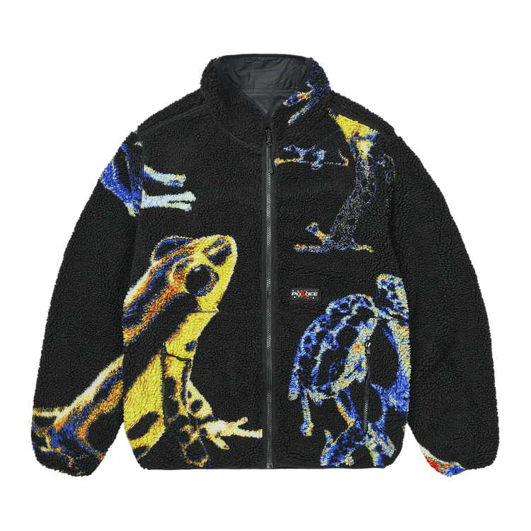 Palace Frogger Reversible Fleece "Black"