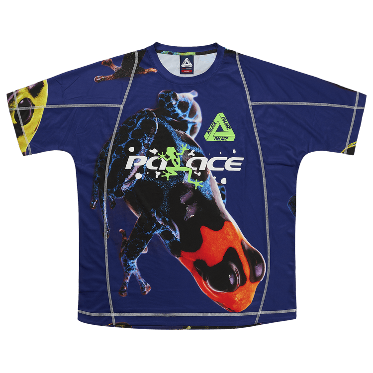 Palace Frogger Tech Jersey "Blue Frog"
