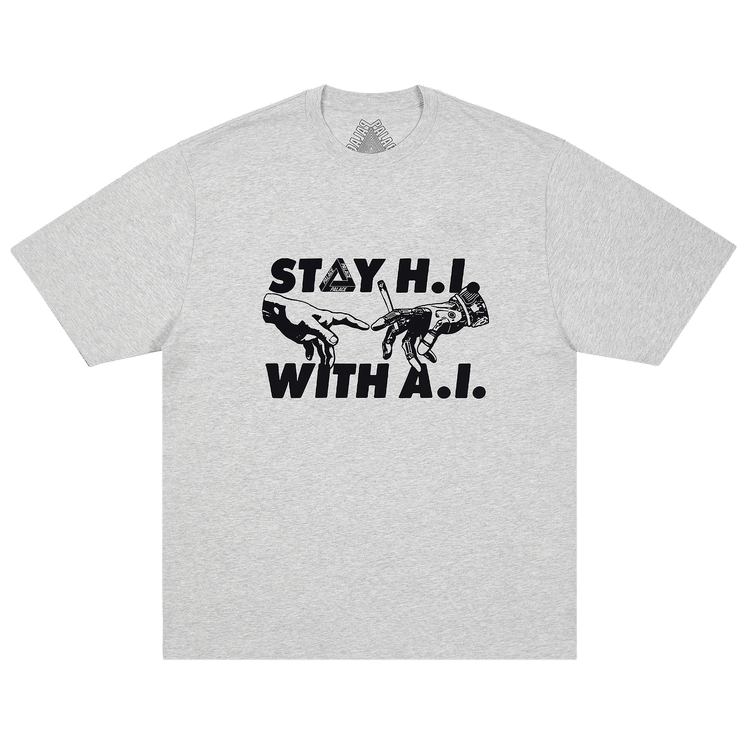 Palace Indica T-Shirt "Grey Marl"