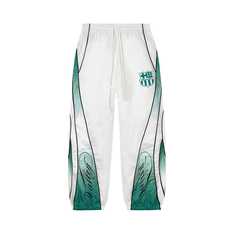 Vale Forever Action Track Pants "White/Ombre/Green"