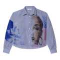 Vale Forever Freedom Button Up "Stripped/Blue"