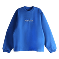 Ader Error Crew Neck Pullover Sweatshirt "Blue"