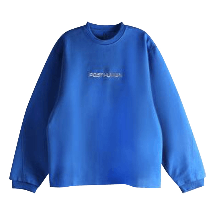 Ader Error Crew Neck Pullover Sweatshirt "Blue"