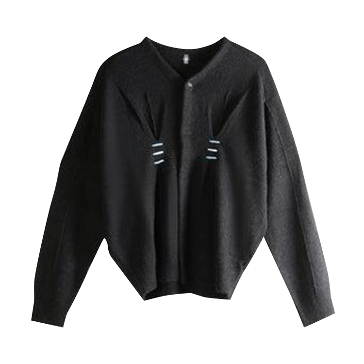 Ader Error Round Neck Cardigan "Noir"