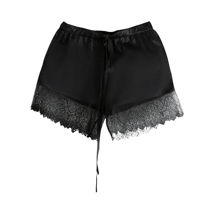 Ann Demeulemeester Vere Micro Boxer With Lace Short "Black"