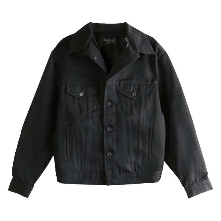Balenciaga Standing Collar Jacket "Black"