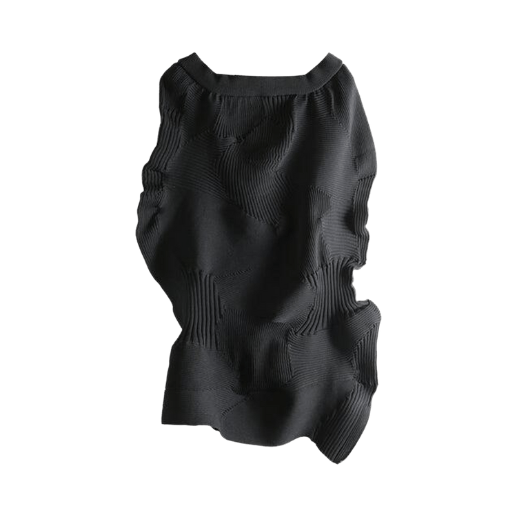 Issey Miyake Kone Kone Skirt "Black"