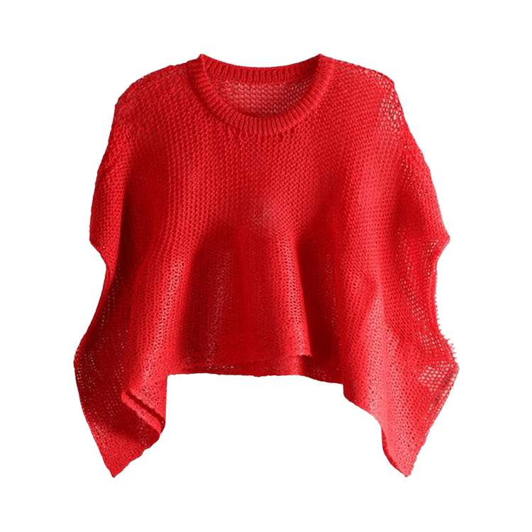 Issey Miyake Panini Top "Red"