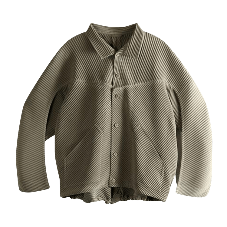 Homme Plissé Issey Miyake Monthly Colors September Blouson "Riverside Gray"