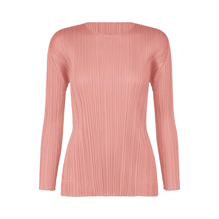 Pleats Please Issey Miyake Monthly Colors September Shirt "Rose Pink"