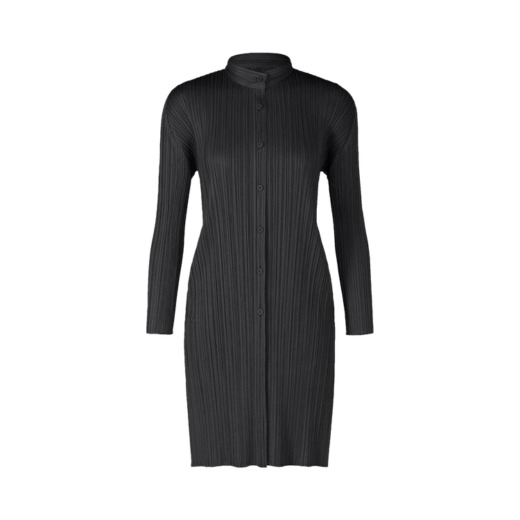 Pleats Please Issey Miyake Pleats Shirt "Black"
