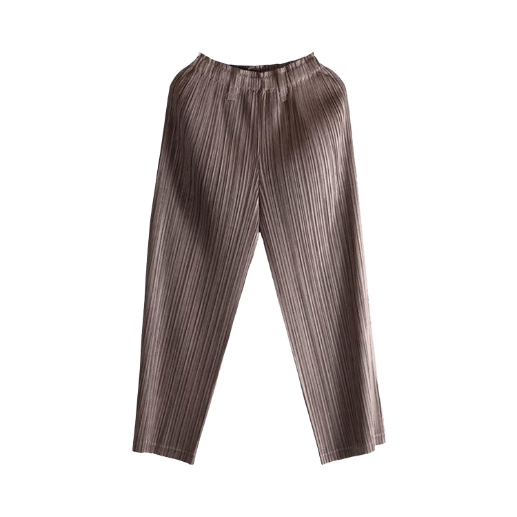 Pleats Please Issey Miyake Thicker Bottoms "Brown"