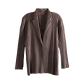 Pleats Please Issey Miyake Pleats Jacket "Brown"