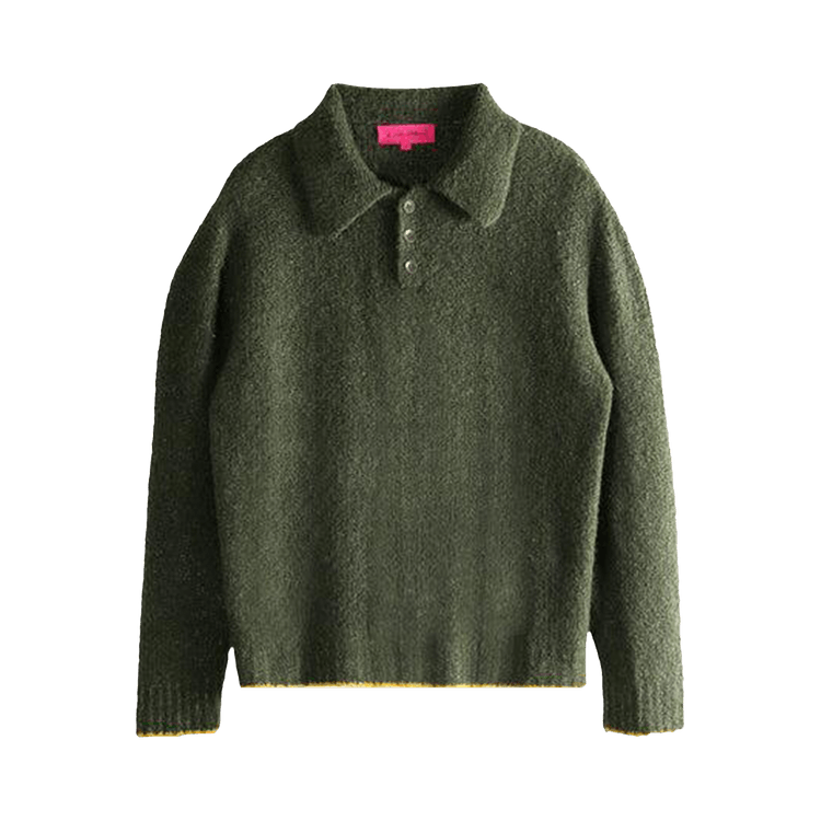 The Elder Statesman Mountain Boucle Rugby Knitwear "Cadet"
