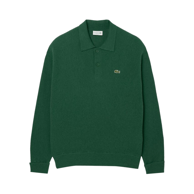 Lacoste Classic Fit Long Sleeved L.12.12 Polo Shirt "Green"