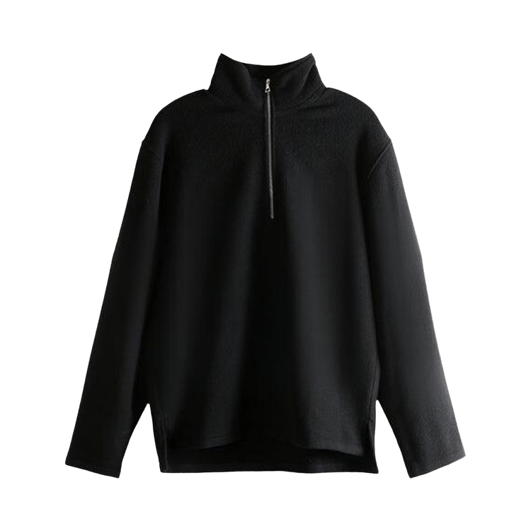 RIER Fleece Polo Fleece "Black"