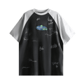 Balenciaga Raglan Oversized T-Shirt "Faded Washed Black"