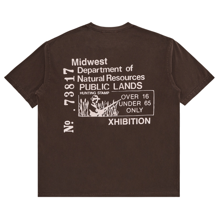 XHIBITION Public Lands T-Shirt "Coffee"