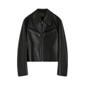 Lemaire Boxy Leather Blouson "Moka"