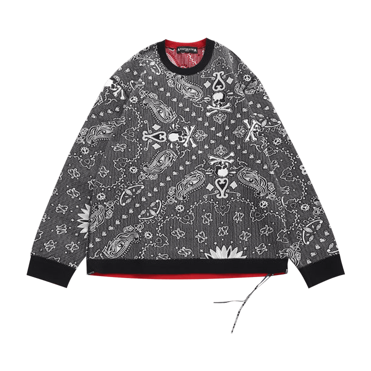 Mastermind World Reversible Long-Sleeve Tee "Black/Red"