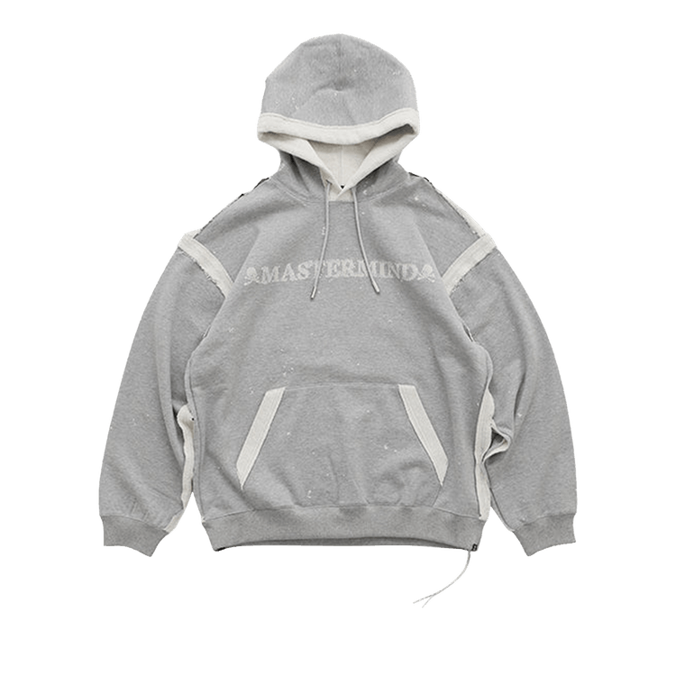 Mastermind World Cut Off Hoodie "Top Grey"