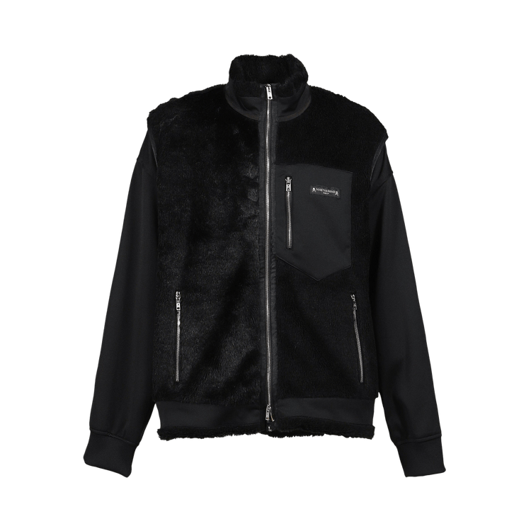 Mastermind World Layered Sherpa Jacket "Black"