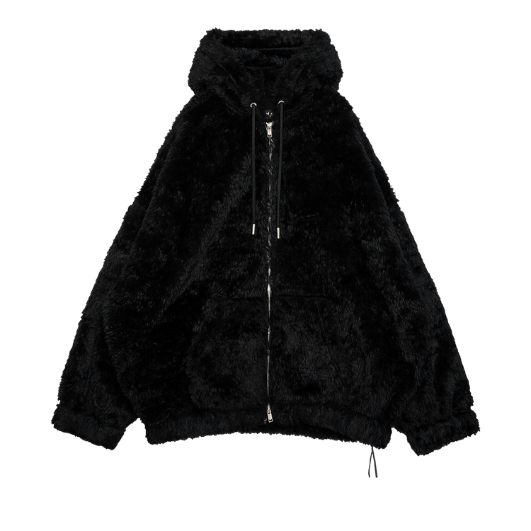 Mastermind Japan Polar Bear Zip Up Hoodie "Black"