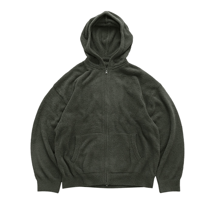 Mastermind World Lounge Zip Up Hoodie "Charcoal/White"