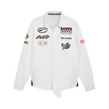 Puma x A$AP Rocky Layered Pit Crew Button Down "White"