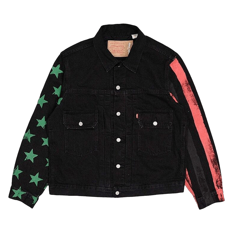 Denim Tears x CPFM 4th of July Denim Plant Jacket "Black"
